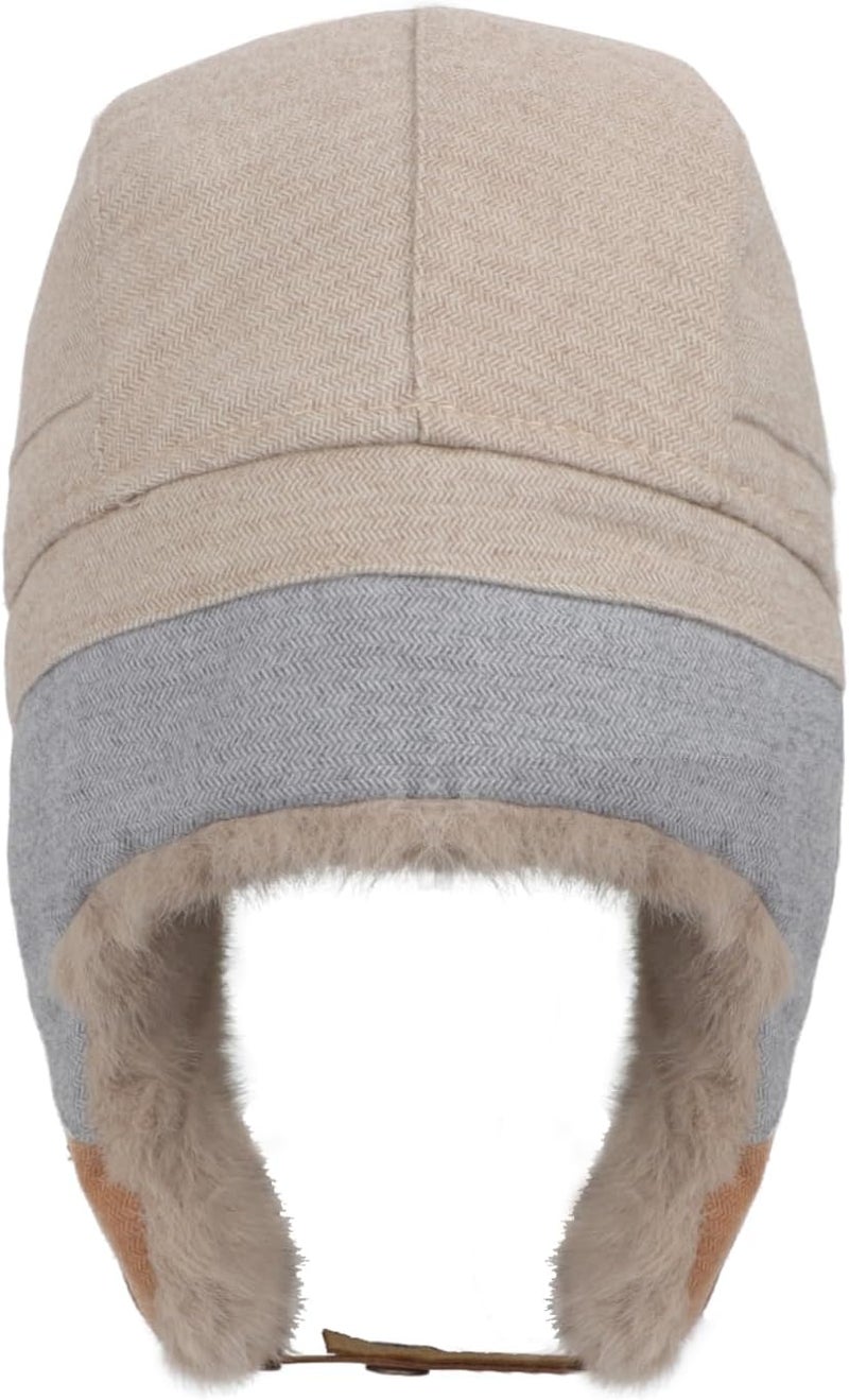 Clobeau Winter Hunting Trapper Hat for Men Women Ushanka Ear Flap Eskimo Warm Faux Fur Hats Cycling Aviator Hat with Earflap Hats - Image 3